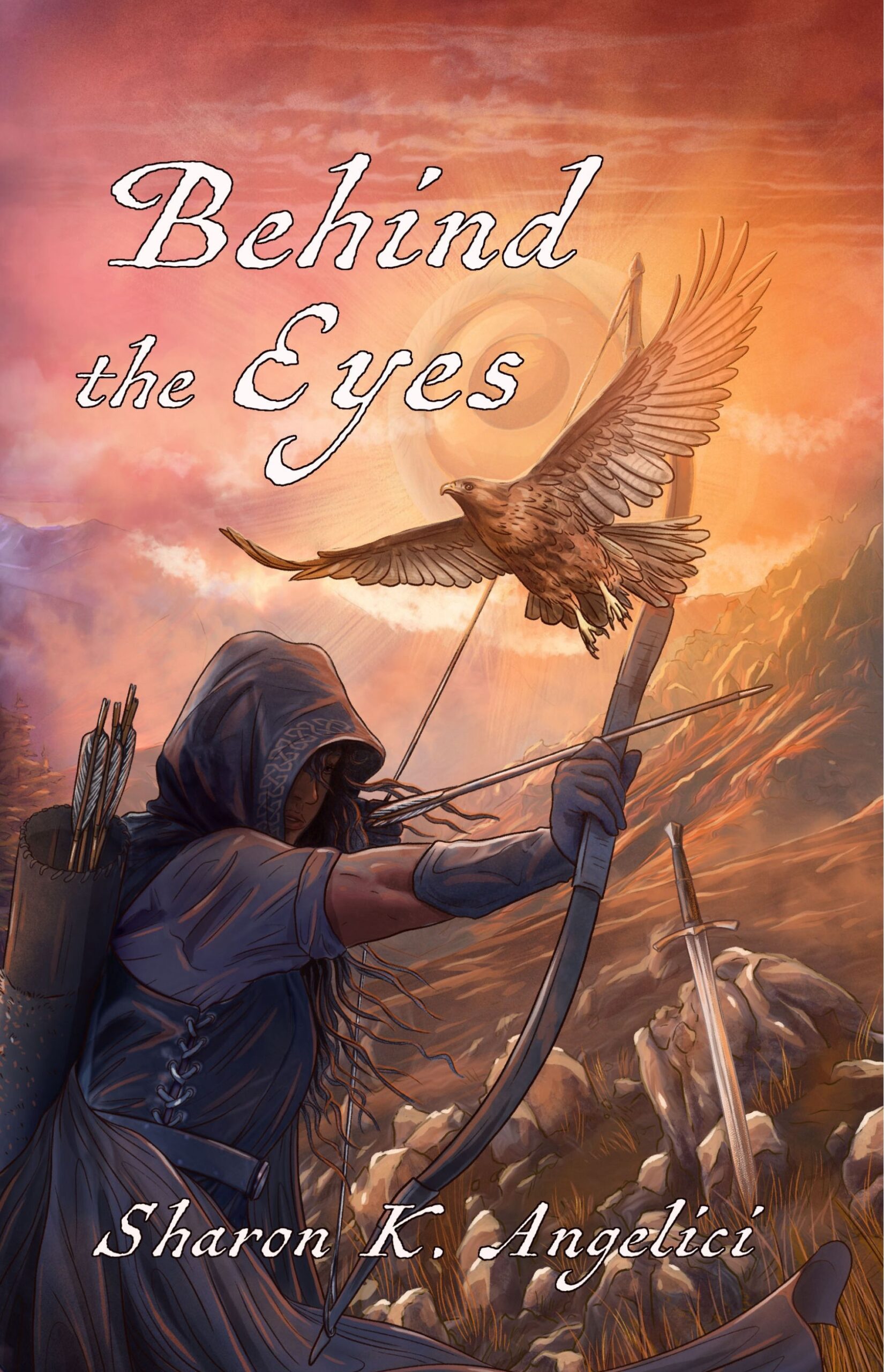 Behind the Eyes by Sharon K Angelici